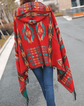 Load image into Gallery viewer, Wolvestuff Hooded Poncho