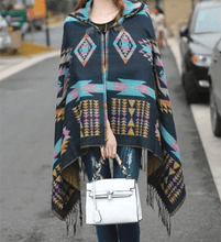 Load image into Gallery viewer, Wolvestuff Hooded Poncho