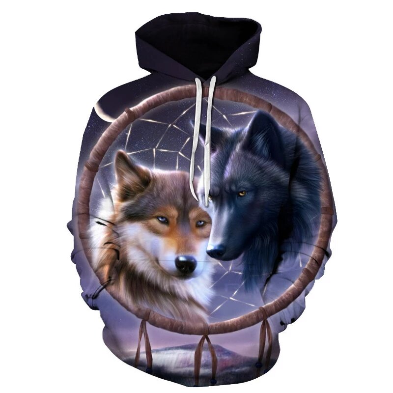 2020-brand-menswear-animal-Wolf-3D-long-sleeve-printed-hoodie