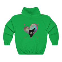 Load image into Gallery viewer, Just a girl who loves wolves - Unisex Heavy Blend™ Hooded Sweatshirt