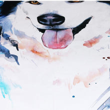 Load image into Gallery viewer, Hand Stitched Wolf &amp; Husky Bedding Sets -- Limited Supply!