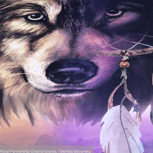Load image into Gallery viewer, Native Wolf Bedding Set