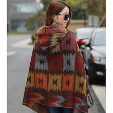 Load image into Gallery viewer, Wolvestuff Hooded Poncho