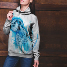 Load image into Gallery viewer, Howling Wolf Hoodie