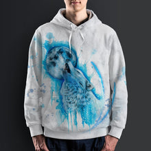Load image into Gallery viewer, Howling Wolf Hoodie