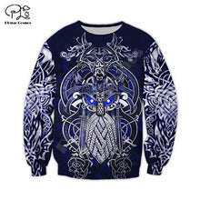 Load image into Gallery viewer, Viking Warrior Tattoo 3D full Print Hoodie