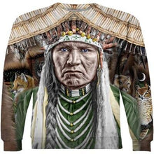 Load image into Gallery viewer, Native American Chief 3D Full Print Hoodie &amp; Zip-Up Hoodie