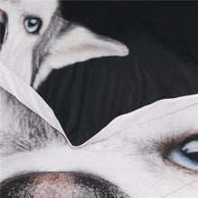 Load image into Gallery viewer, Peeking Husky Bedding Set