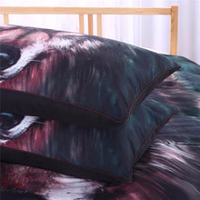 Load image into Gallery viewer, Handmade Wolf Bed Set
